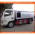 6 Wheels 5000L Dongfeng Oil Refueling Truck Fuel Filling Tank Trucks